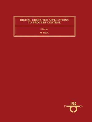 cover image of Digital Computer Applications to Process Control